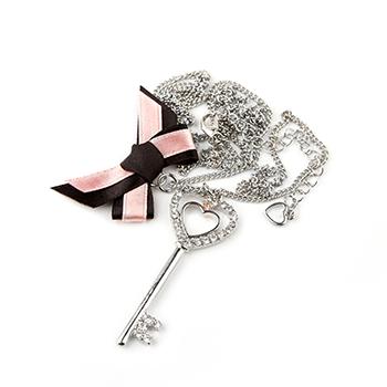 A small jewelry collection including a bracelet and necklace